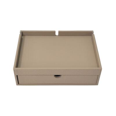 Bandeja de Bienvenida Smart Polipiel Beige