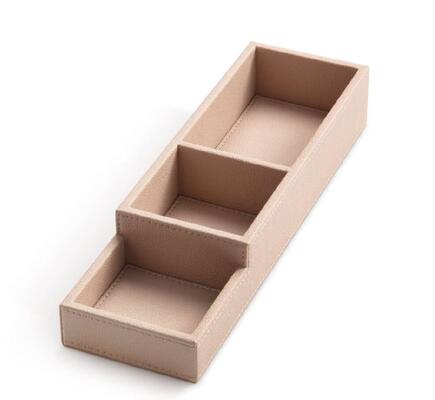 SNAP Tray Bags and Capsules Beije Faux Leather