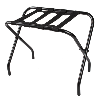 Black Luggage Carrier without Back