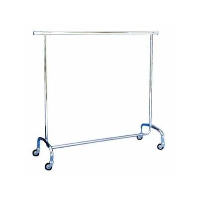 Perchero extensible de metal cromado
