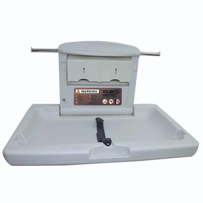 Horizontal Wall Mounted Baby Changing Station