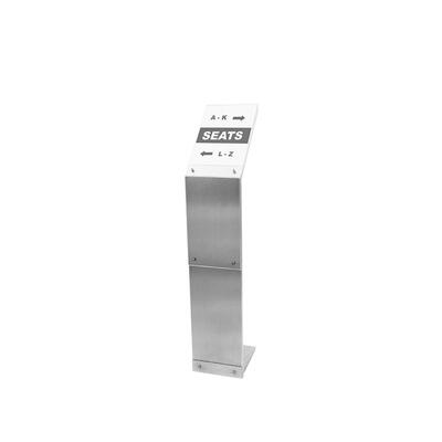 Stainless Steel Information Display