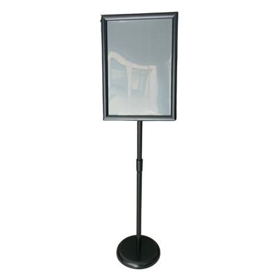 A3 Information Display Stand Matte Black