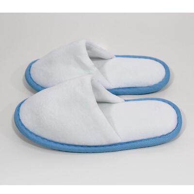 100 Pairs, Hotel Kid Velor Slippers, 22cm