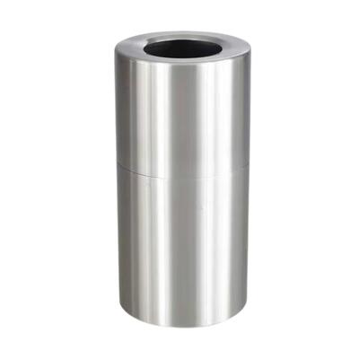 77 cm Stainless Steel Waste Bin