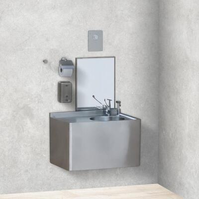 Hygienic Set for Ostomates with Front Window Stainless Steel