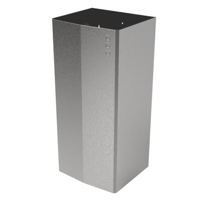 EVO wall-mounted 80L stainless steel bucket