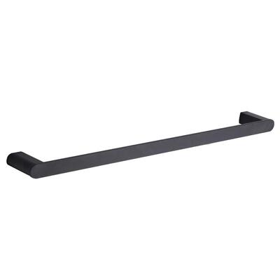 Toallero Aluminio Negro 600mm CAPRI