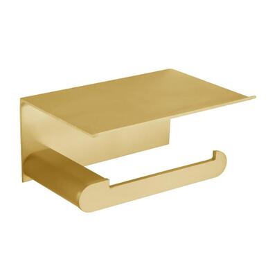 Porta-Rolos Reserva Aluminio Dourado CAPRI
