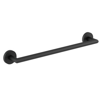 Hotel Towel Rack Inox Black 40cm