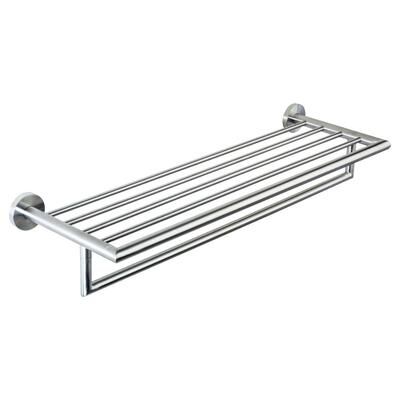 Toallero Doble Acero Inoxidable Satinado 650 mm