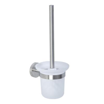 Satin Finished Stainless Steel Toilet Brush