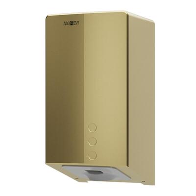 FUGA EVO Brushed Gold Hand Dryer 800W with HEPA Filter