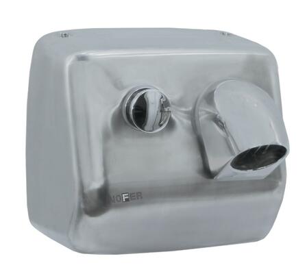 ZONDA stainless steel hair dryer. Satin finish