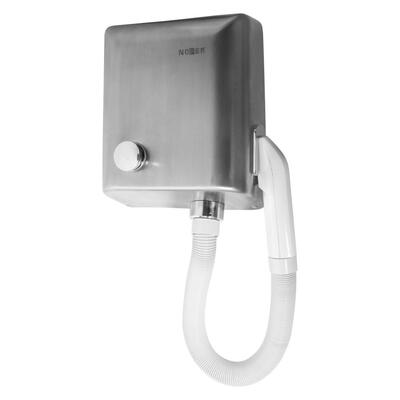 MANGO hair dryer with stainless steel manual head