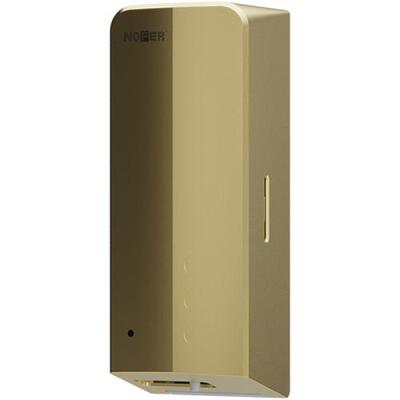  Dispensador de jabón automático pilas AA acabado oro cepillado