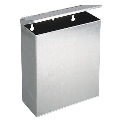  Satin Stainless Steel Wall Toilet Bucket