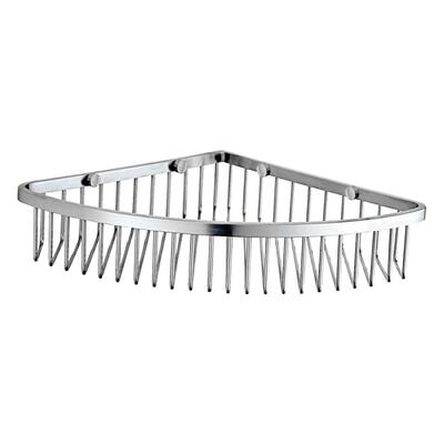 Polish Finished Stainless Corner Soap Basket