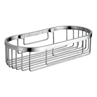 Saboneteira Parede Rectangular Grande Inox Escovado
