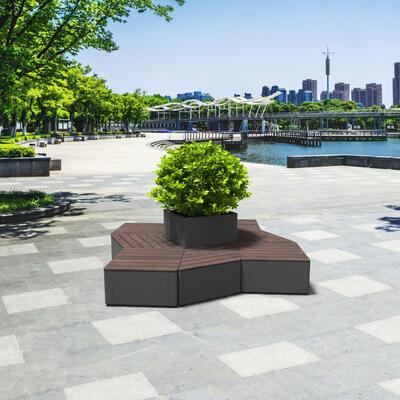 Osaka Planter and Bench Modular System