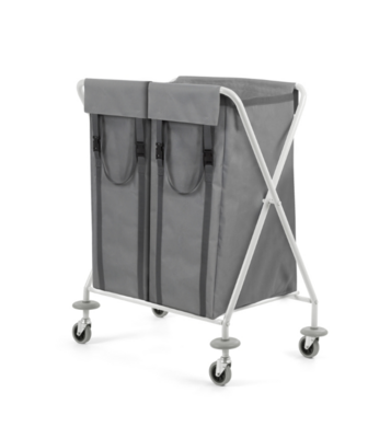 Dust Titan 2x100L laundry trolley